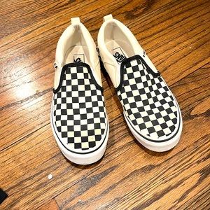 I am selling my checkerboard vans! They are in great shape and super stylish!